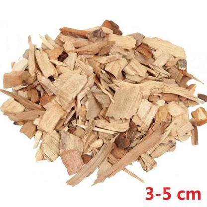 500g Apple Wood Pellets BBQ Flavoring Chips Kiln Dried Sawdus Specialty Wooden Chunks for Barbecue Smoker Grill Bacon Fish Meat