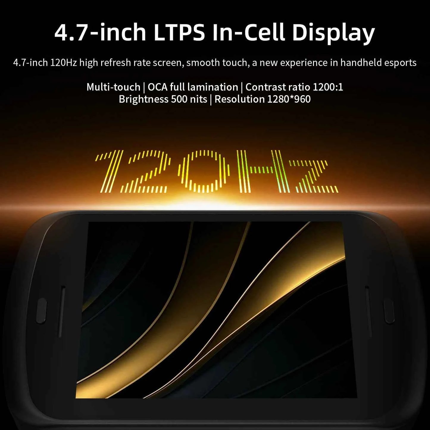 Anbernic RG Slide Retro Handheld Game Console 4.7" LTPS In-Cell Android Video Gaming Player Supports AI Assistant 1080p-Port Out