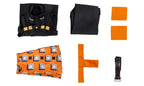 New JOJO Bizarre Adventure Golden Wind Narancia Ghirga Cosplay Costume Black Tops Apron Man Woman Christmas Suit Fan Gifts