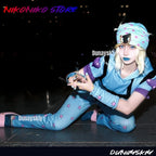 Steel Ball Run Cosplay Anime Jo Jonathan Johnny Joestar Cosplay Costume Anime Game Suit Wig Halloween Party Role Play Outfit