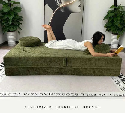 Living Room Sofas Vacuum Compression Sofa Pure Sponge Single Multifunctional Foldable Special Shaped Sofa Bed Furniture