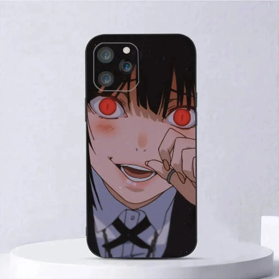 1pc Japanese Anime Kakegurui Jabami Yumeko Phone Case Silicone Soft For IPhone 17 Air 16 15 14 13 12 11 Plus Pro Max Plus SS69 11.69 For IPHONE 16PLUS / z6