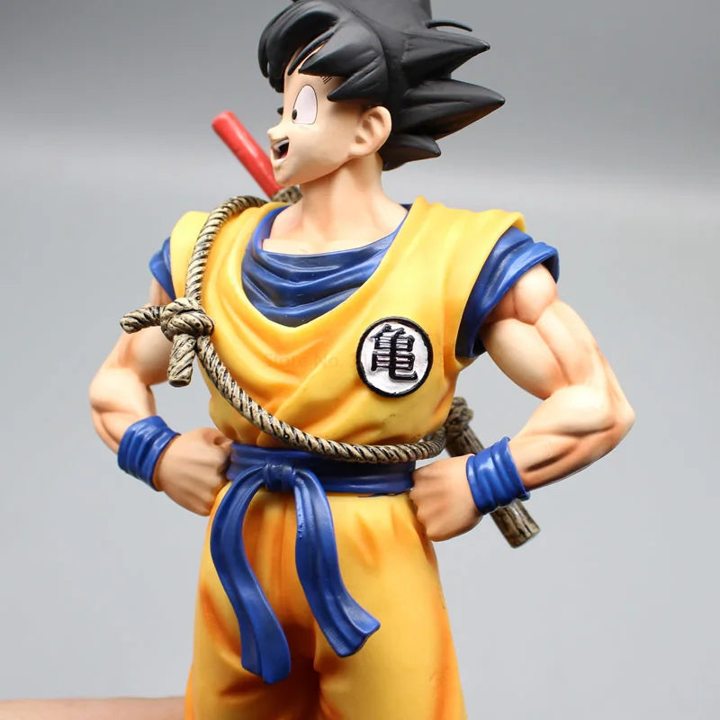 Dragon Ball Sun Goku Somersault Cloud Super Saiyan Standing Collection Figures Statue Anime Peripheral Model Ornaments Toy Gift SS69