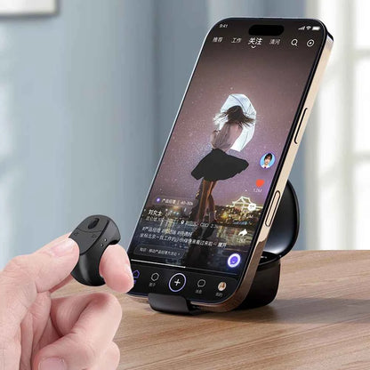 NEW Scrolling Ring Wireless Finger Shutter Remote Control Page Turner Phone Controller Camera Shutter Selfie Button For Tiktok