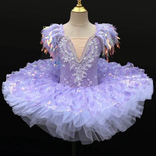 Dance Wear Summer Children Clothing Princess Performance Fairy Tutu Kids Clothes Ballet Leotards for Girls Dress Stage Costumes