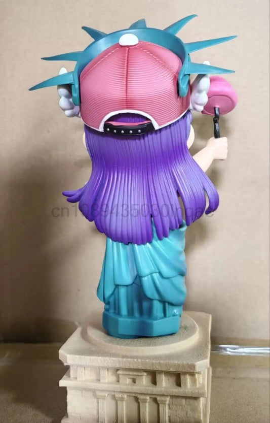 Anime Dr. Slump Figure Arale Cos Statue Of Liberty Action Figure Collection Model Toys Joint Movable Cool Doll Birthday Present SS69