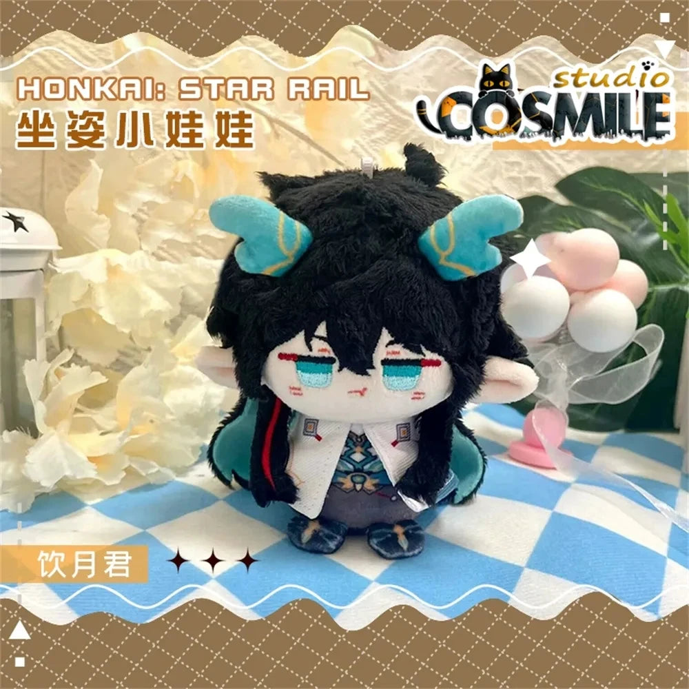 Honkai: Star Rail 10cm Plush Doll Keychain - Cotton Toy Pendant