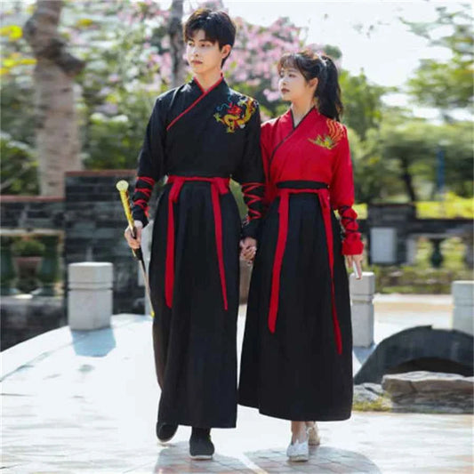 Japanese Vintage Kimono Samurai Cosplay Clothing Woman Man Chiinese Hanfu Crane Embroidery Cardigan Yukata Full Sleeve Retro