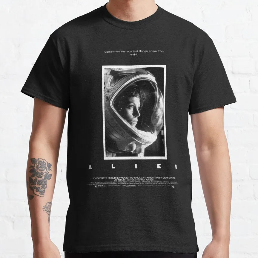 CHAMPRINT Ellen Ripley Graphic T-Shirt | 100% Cotton