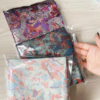 Traditional Japanese Kimono Yukata Obi Belt Crane Floral Printed Haori Belt Brocade Jacquard Waistband Shirt  Decor Accessories