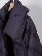 Maomaokong Super Thick 400g Filling White Duck Down Female Winter Women's Over-the-Knee Puffer Coat Luxury Down Jacket Warm