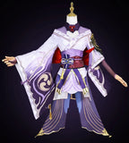 Raiden Shogun Cosplay Costume Set with Wig for Women