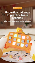 Montessori Busy Board Sensory Toys Cartoon with LED Light Switch Control Board Travel Activities Children Game for 2-4 Years Old