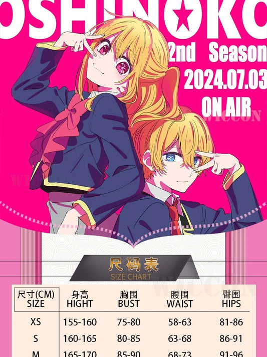 Ruby Hoshino Cosplay Costume Oshi No Ko Season 2 B-Komachi Stage Dress