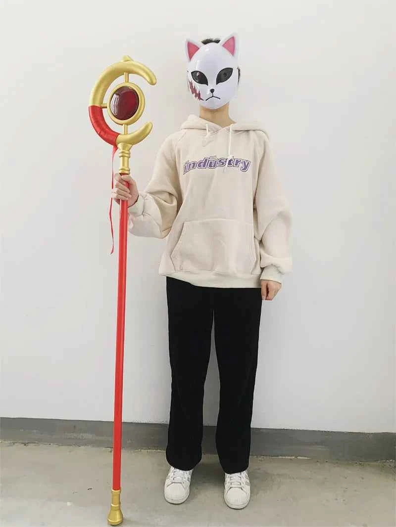 1:1 Magic Wand Beyond Journey's End Cosplay Knife Greatsword Role Playing Weapons Model Safety PU Rubber Gift Toy