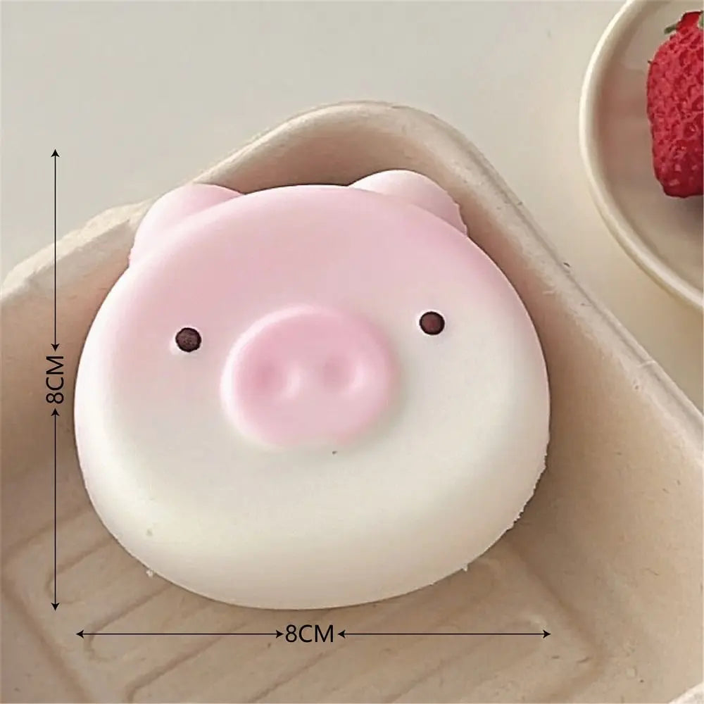 Anti-stress Squishy Watermelon Toys Slow Rising Fidget Toy Fruit Pinch Squeeze Toy Funny Stress Reliever Reduce Pressure Prop SS69 7.69 pig