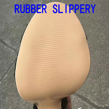 Women's Black Peep-Toe High Heel Stilettos Size 46 New Fashion Brand Party Boots for Ballroom Latin Jazz Dance Sexy Party Shoes SS69