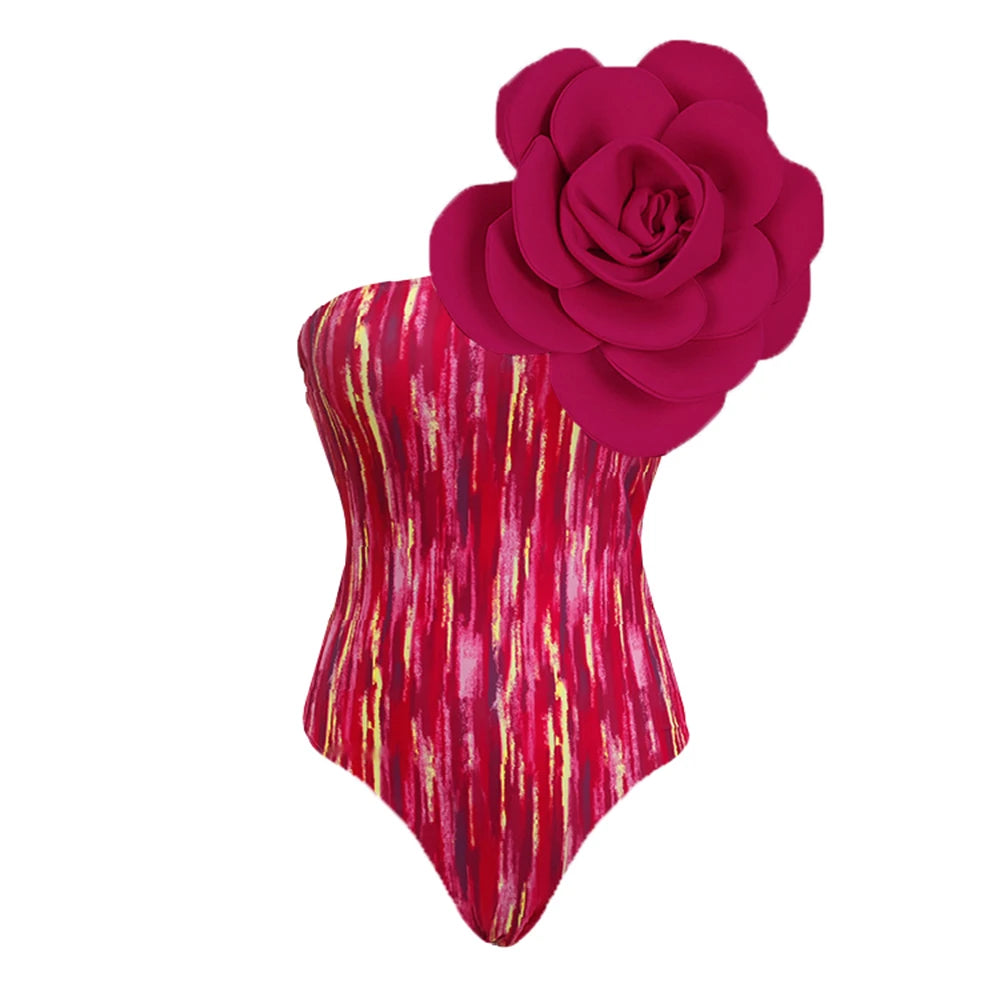 2023 New Arrival Push Up Women Bikini Set Floral Printed Ruffle Bikinis Strappy Bandage Swimwear Brazilian Biquini Bathing Suit SS69