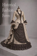 Victorian Bustle Dress - Historical Costume Gown
