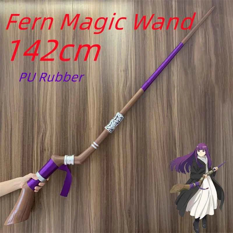1:1 Magic Wand Beyond Journey's End Cosplay Knife Greatsword Role Playing Weapons Model Safety PU Rubber Gift Toy