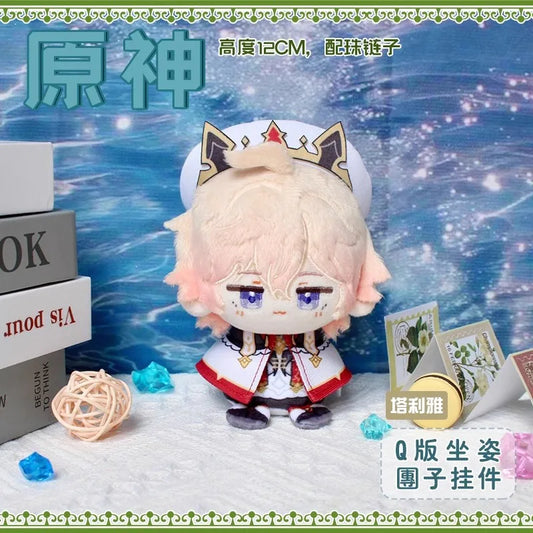 Alice Genshin Impact Plush Doll Sandrone Columbina Yae Miko Arlecchino Nicole Lohen Linnea Game Cosplay Stuffed Toy Illuga Gift