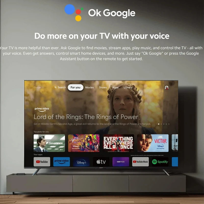 Xiaomi TV Box S 2nd Gen 4K Ultra HD Streaming Media Player Google TV Box WiFi Bluetooth 5.2 Dolby Vision HDR10+ TV Play Box SS69