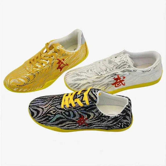 Genuine Leather Chinese Wushu Shoes Taolu Kungfu  Practice Martial Arts Shoes Taichi Shoes for Men Women