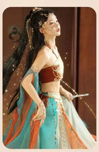 Dunhuang Feitian Western Princess Clothes Hanfu Exotic Photography Photo Chinese Style Dance Costume Hanfu Women China Clothing SS69