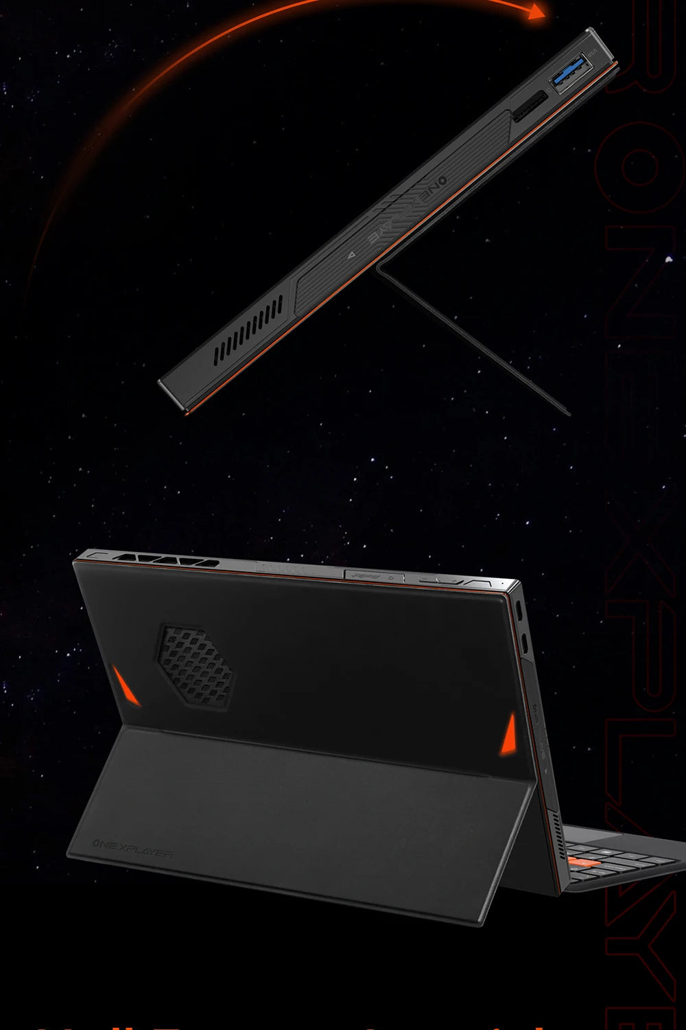 OneXPlayer X1 PRO AMD Ryzen AI 9 HX 370 /8840U PC Game Console 3 IN 1 Laptop Tablet 10.95 Inch 120 Hz AI CPU Computer Controller SS69