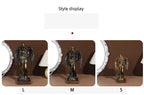 Greek Goddess of Fortune Resin Figurine - Antique Style Home Decor