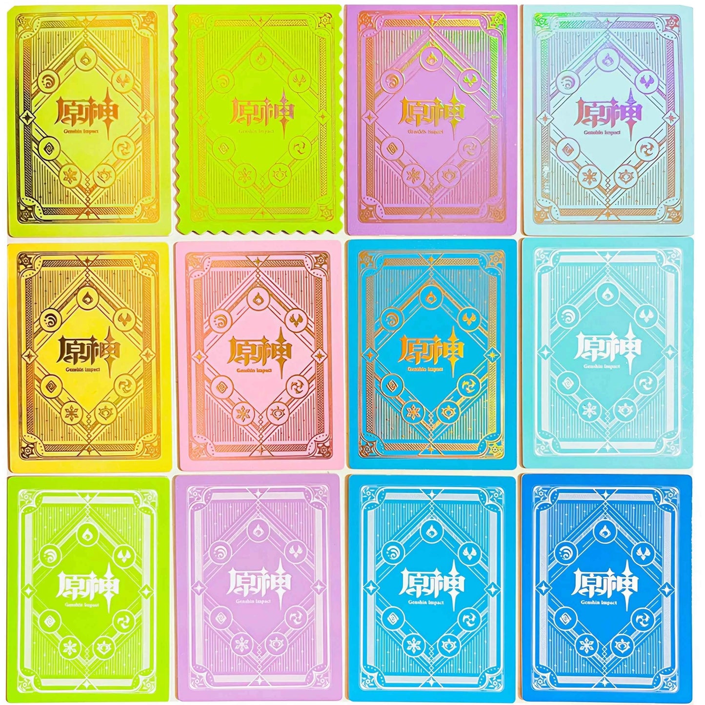 New Genshin Impact Collecting Cards Gift Box Set Cards Anime Game Peripherals Cards Rare Card Gifts For Fans And Collectors