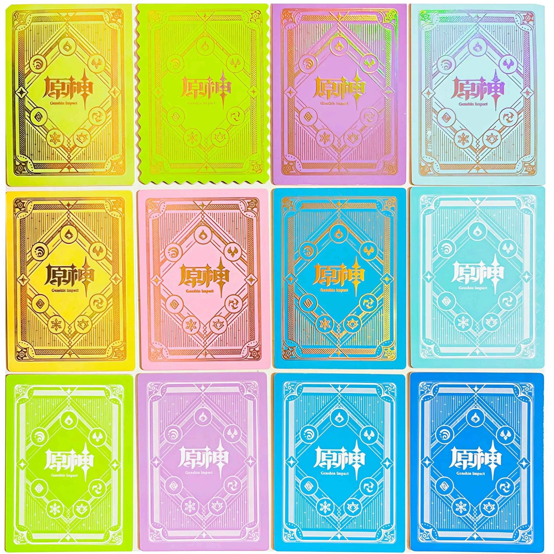New Genshin Impact Collecting Cards Gift Box Set Cards Anime Game Peripherals Cards Rare Card Gifts For Fans And Collectors