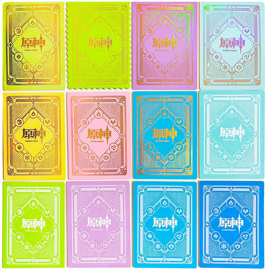 New Genshin Impact Collecting Cards Gift Box Set Cards Anime Game Peripherals Cards Rare Card Gifts For Fans And Collectors