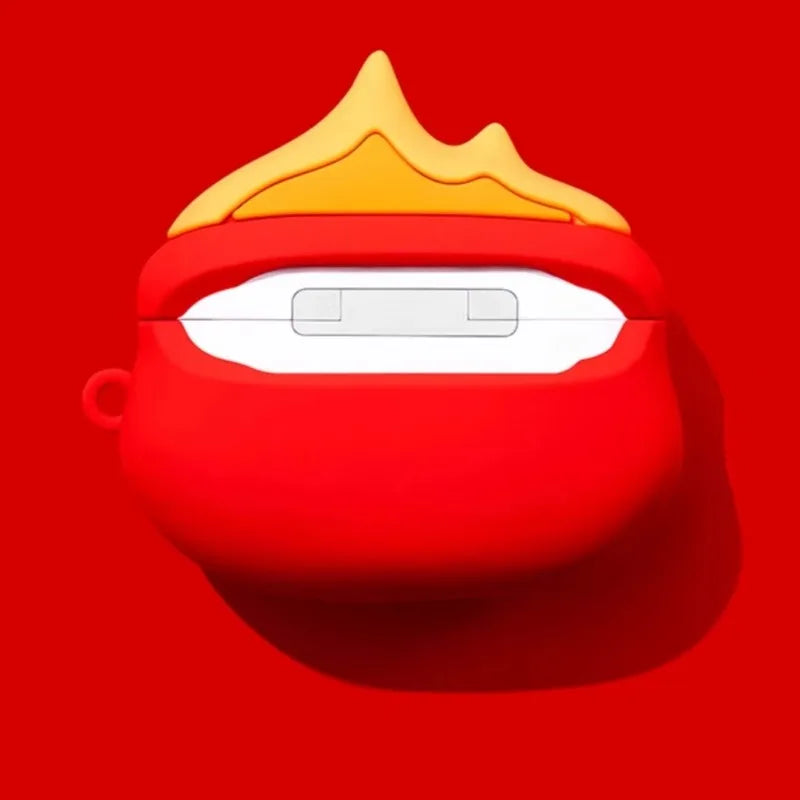 For Apple AirPods 1 2 3 4 Pro 2 Case 3D Inside Out 2 Cartoon Silicone Earphone Protective Case Headphone Box with Pendant Cover SS69