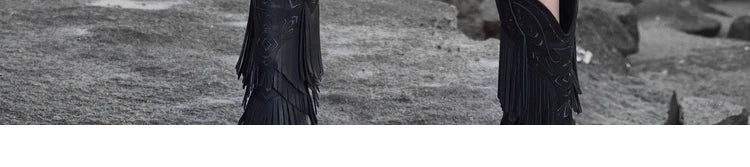 Blood Supply Original Punk Aesthetic dress hot girl Dragon Pattern Denim Sexy Slim Fit Dress Summer Halter Ruffles Short Dresses SS69