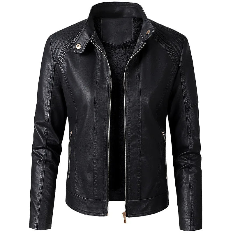 2025 Steampunk Rock Rivet Women's Leather Jacket Slim Short Streetwear Gothic Embroidery PU Leather Locomotive Coat Femme SS69