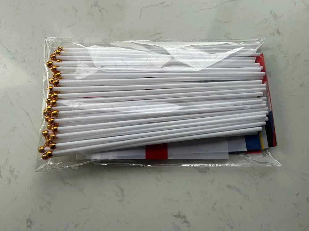 2026 world Country  hand Flag 14x21cm 48pcs Football cup Countries Flag Bunting National String Banner Event Garlands decoration