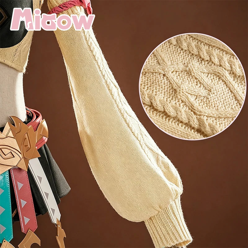Game Genshin Varesa Cosplay Costume  Impact【XS-3XL】Miaow Costume High Quality Anime Cosplay Costume