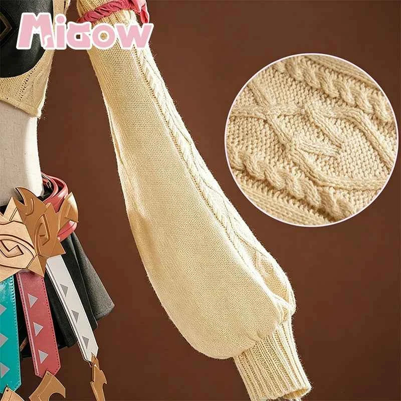 Game Genshin Varesa Cosplay Costume  Impact【XS-3XL】Miaow Costume High Quality Anime Cosplay Costume