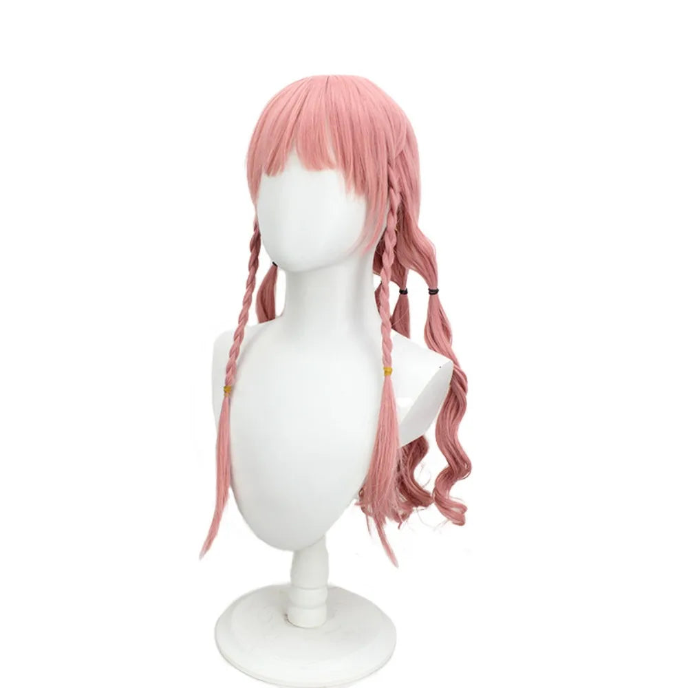 Hirose Yasuho JoJolion Cosplay Wig Pink Hair for JOJO Bizarre Adventure Anime