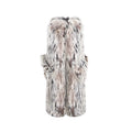 Mauroicardi Men's Faux Fur Wide Leg Pants