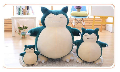 30/50cm Pokemon Snorlax Plush Toys Cartoon Japan Anime Monster Elf Plush Doll Soft Stuffed Animal Doll Birthday Gift For Girls SS69