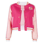 Sue Cosplay Sweater Costume The Movie Substance Women Pink Coat Jacket Dress Up Halloween Carnival Party Swimsuit Suit