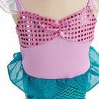 Girls Princess Cosplay Costume Dress - Flower Print