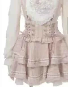 Original Japanese Mines Lolita Strap Skirts Women High Waist and Thin Frilly Pleated Skirt College Style Liz Girl Plaid Skirt