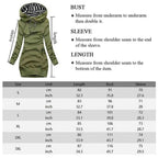 Trendy Line Cat Printed Autumn and Winter Women's Fashion Hoodie Dresses Hoodie Dresses Women's Long Sleeve Sweater Dresses