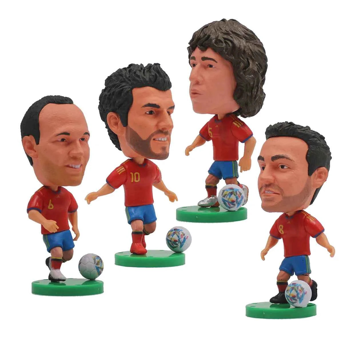 6.5cm HAALAND MODRIC RONALDO YAMAL 2.5in Team Activity Doll Toy Figurine