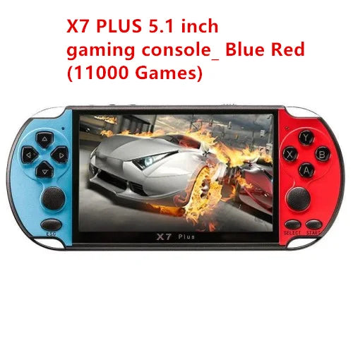 X12 Video Game Console Built 10000 Games 16GB Handheld Double Joystick Game Controller 3.5'' Screen Retro Handheld Game Console SS69 58.69 X7 PLUS 5.1 inch