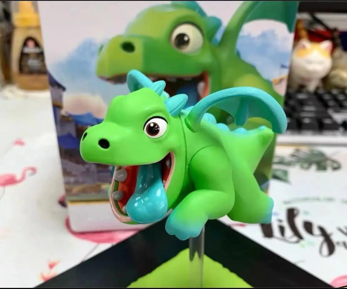 【In Stock】100% Original Supercell Coc Baby Dragon Collector's Edition Model Anime Doll Original Box Game Anime Action Figure Toy SS69