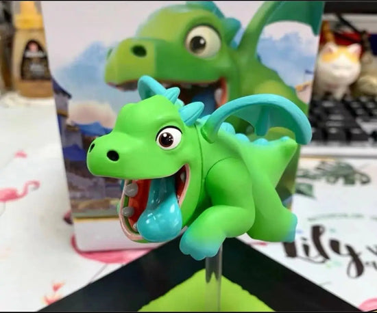 【In Stock】100% Original Supercell Coc Baby Dragon Collector's Edition Model Anime Doll Original Box Game Anime Action Figure Toy SS69